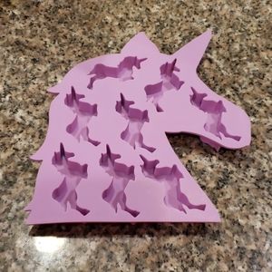 Unicorn 🦄, candy, chocolate, gelatin, or ice mold